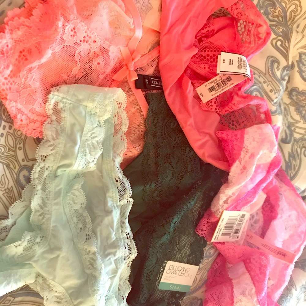 Lot of 5 NWT Victoria’s Secret/Target underwear